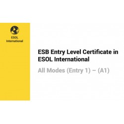 Esami di Certificazione di Lingua Inglese  ESB ESOL Entry 1
