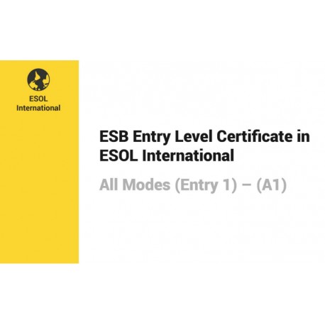 Esami di Certificazione di Lingua Inglese  ESB ESOL Entry 1