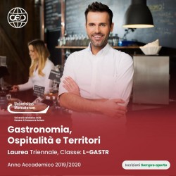 LAUREA TRIENNALE IN GASTRONOMIA, OSPITALITÀ E TERRITORI