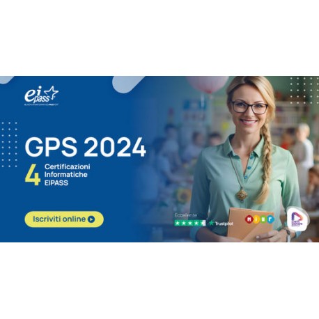 4 certificazioni informatiche EIPASS | GPS 2024