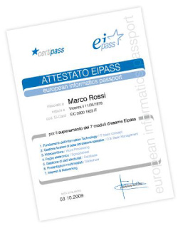 attestato eipass